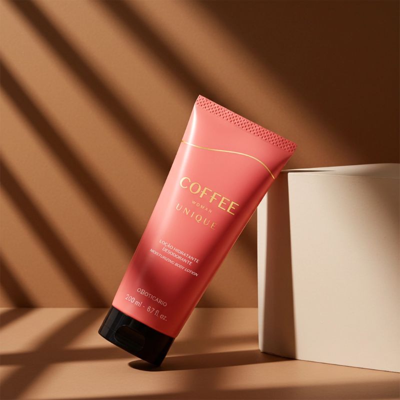 LO��O HIDRATANTE DESODORANTE CORPORAL COFFEE WOMAN UNIQUE FLORIENTAL GOURMAND 200ML